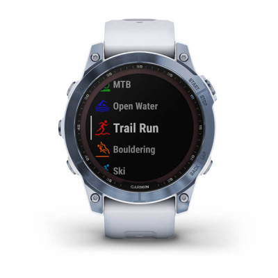 Garmin Fenix 7 Sapphire Solar Jasnoniebieski Tytan [010-02540-25]