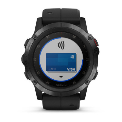 Garmin Fenix 5X Plus Sapphire Czarny [010-01989-01]