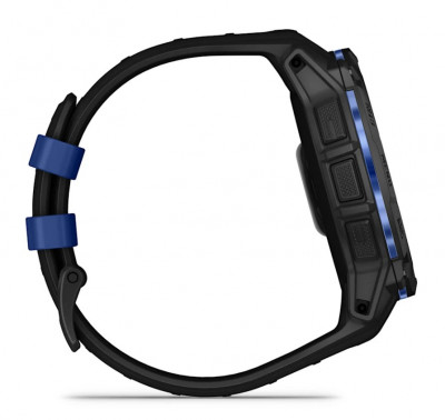 Garmin Instinct 3 Amoled 50mm Black/Bolt Blue [010-03020-03]