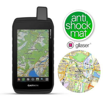 Garmin Montana 700 [010-02133-01] + OpenStreetMap Topo Polska + Folia ochronna 5H