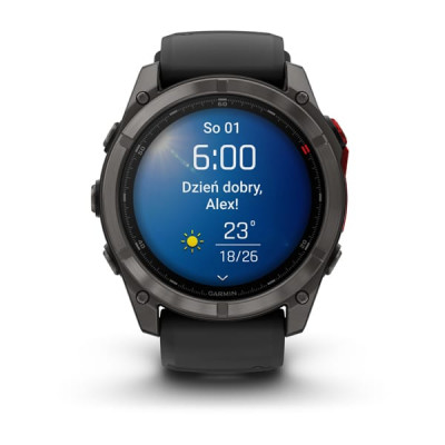 Garmin Fenix 8 Pro MicroLED 51 mm Sapphire Black [010-03380-01]