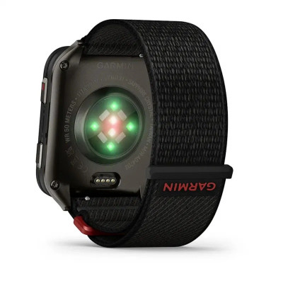 Garmin Venu X1 Black tytanowy z paskiem ComfortFit Black 010-02980-02