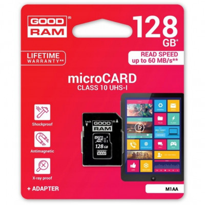 Karta MicroSD 128GB Class 10