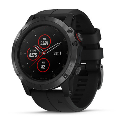 Garmin Fenix 5X Plus Sapphire Czarny [010-01989-01]