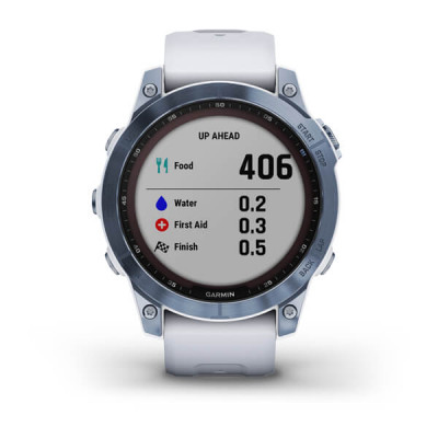 Garmin Fenix 7 Sapphire Solar Jasnoniebieski Tytan [010-02540-25]