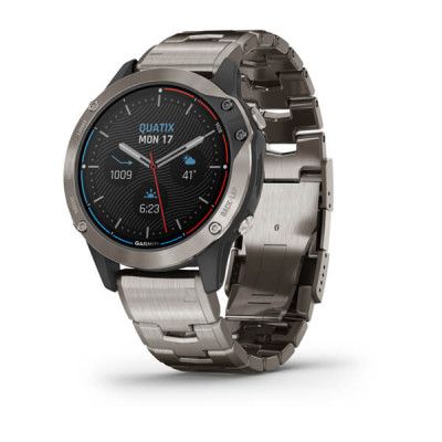 Garmin Quatix 6 Sapphire Titanium [010-02158-95]