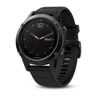 Garmin Fenix 5 Sapphire Czarny z czarnym paskiem [010-01688-11] + GRATIS