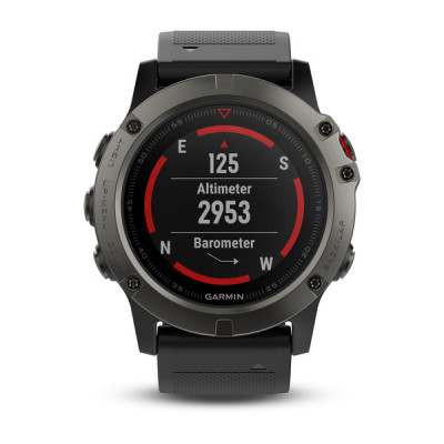 Garmin Fenix 5X Sapphire Stalowoszary [010-01733-01]