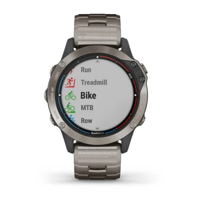 Garmin Quatix 6 Sapphire Titanium [010-02158-95]