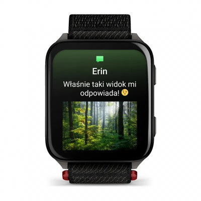 Garmin Venu X1 Black tytanowy z paskiem ComfortFit Black 010-02980-02