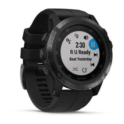 Garmin Fenix 5X Plus Sapphire Czarny [010-01989-01]