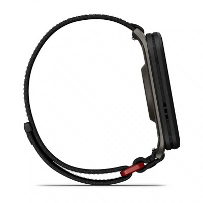 Garmin Venu X1 Black tytanowy z paskiem ComfortFit Black 010-02980-02
