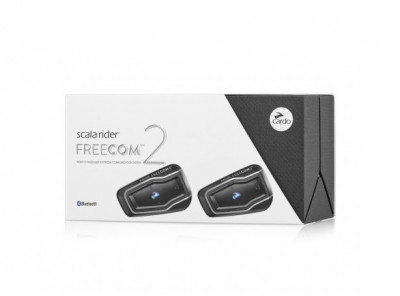 Scala Rider Freecom 2 DUO -  Słuchawka Intercom Bluetooth dla motocyklisty