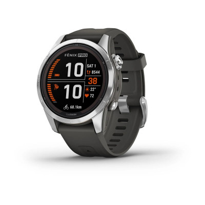 Garmin Fenix 7s Pro Solar Silver [010-02776-01]