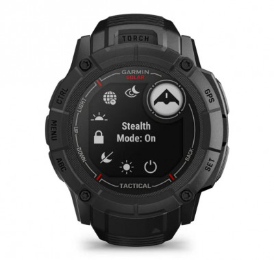 Garmin Instinct 2X Solar Tactical Edition Czarny [010-02805-03]