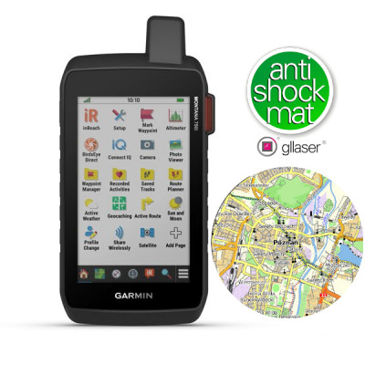 Garmin Montana 750i [010-02347-01] + OpenStreetMap Topo Polska + Folia ochronna 3H