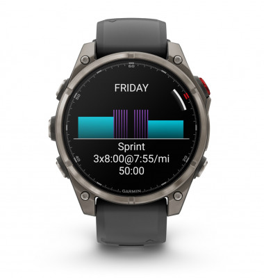 Garmin Fenix 8 Pro AMOLED 47 mm Sapphire Graphite/Black [010-03198-11]