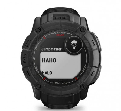 Garmin Instinct 2X Solar Tactical Edition Czarny [010-02805-03]