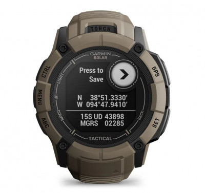 Garmin Instinct 2X Solar Tactical Edition Coyote Tan [010-02805-02]