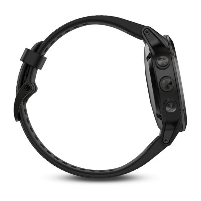 Garmin Fenix 5 Sapphire Czarny z czarnym paskiem [010-01688-11] + GRATIS