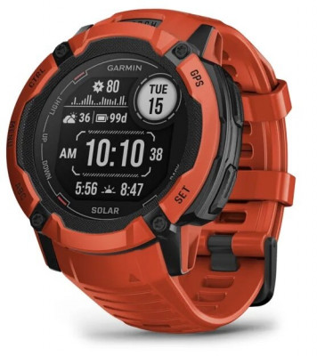 Garmin Instinct 2X Solar Flame Red [010-02805-01]