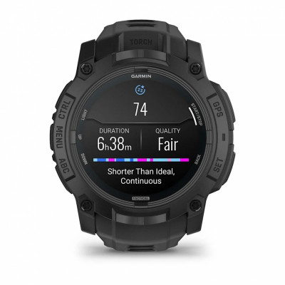Garmin Instinct 3 Amoled Tactical Edition 50mm Czarny [010-03020-50]