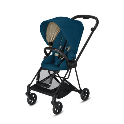 Cybex Mios 2.0 Matt Black Mountain Blue 