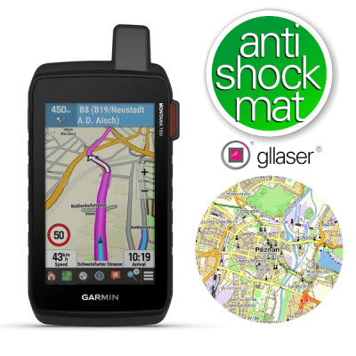 Garmin Montana 700i [010-02347-11] + OpenStreetMap Topo Polska + Folia ochronna 3H