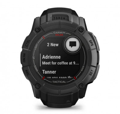 Garmin Instinct 2X Solar Tactical Edition Czarny [010-02805-03]