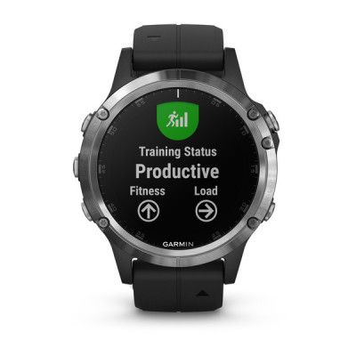 Garmin Fenix 5 Plus Srebrny [010-01988-11]