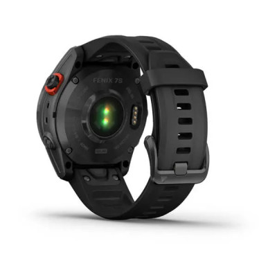 Garmin Fenix 7s Solar Niebieskoszary z czarnym paskiem [010-02539-13]