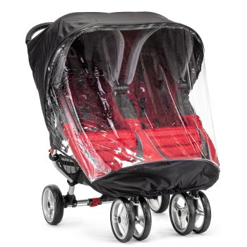 Baby Jogger Folia przeciwdeszczowa - City Mini/Mini GT Podwójny