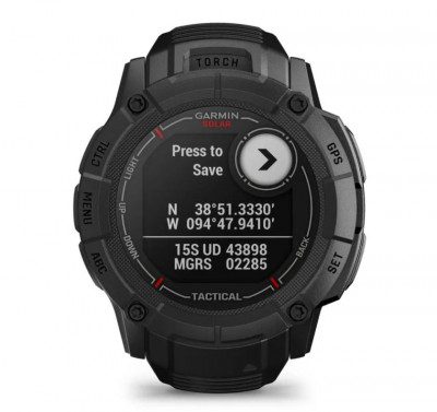 Garmin Instinct 2X Solar Tactical Edition Czarny [010-02805-03]