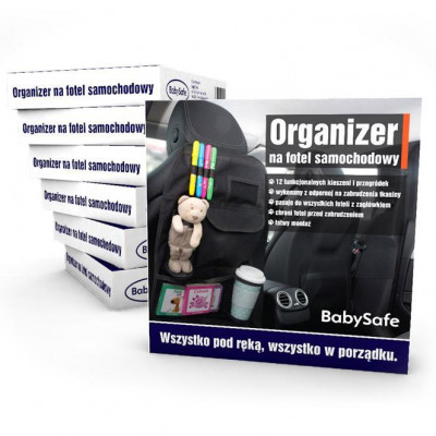 BabySafe Organizer na fotel samochodowy