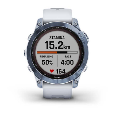 Garmin Fenix 7 Sapphire Solar Jasnoniebieski Tytan [010-02540-25]