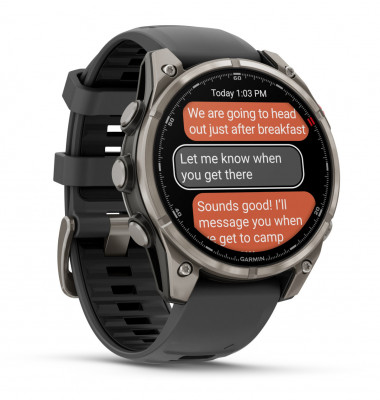 Garmin Fenix 8 Pro AMOLED 47 mm Sapphire Graphite/Black [010-03198-11]