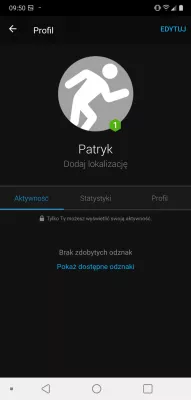 Profil użytkownika