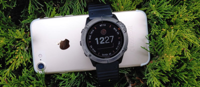 Jak zarządzać powiadomieniami z zegarka Garmin Fenix 6x pro solar na Iphone