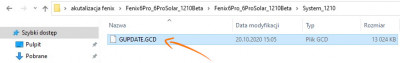 Lokalizacja pliku gupdate.gcd