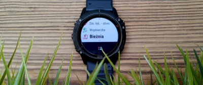 Trening na bieżni z zegarkiem Garmin Fenix 6x pro solar