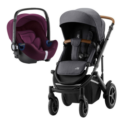 Wózki dziecięce 4w1 z fotelikiem Britax Romer Baby-Safe 2 i-Size