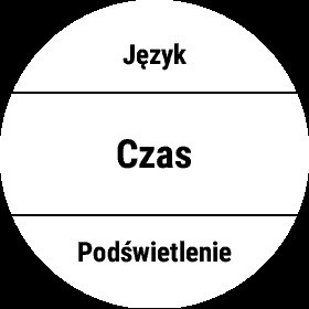 Alert pełnej godziny Fenix 6x pro solar opcja czas