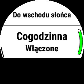 Alert pełnej godziny Fenix 6x pro solar - włączenie alertów cogodzinnych