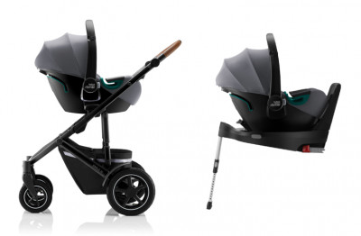 Zestaw 3w1 Britax Romer Baby-Safe 3 iSize + Dualfix iSENSE + Baza Flex base iSENSE cecha