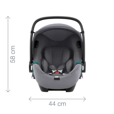 Zestaw 3w1 Britax Romer Baby-Safe 3 iSize + Dualfix iSENSE + Baza Flex base iSENSE cecha