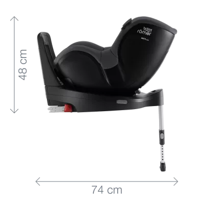 Zestaw 3w1 Britax Romer Baby-Safe 3 iSize + Dualfix iSENSE + Baza Flex base iSENSE funkcjonalność