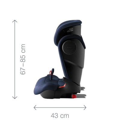 Funkcja Britax Romer Kidfix III M + XP PAD