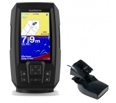 Cechy Garmin Striker Plus 4 z przetwornikiem 010-01870-01