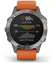 Przewaga Garmin Fenix 6 Sapphire