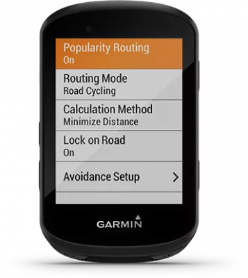 Funkcje Garmin Edge 530 MTB